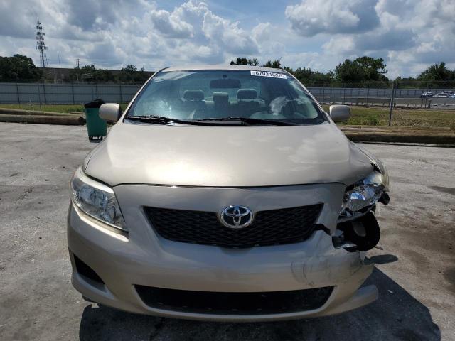 1NXBU40E89Z027836 - 2009 TOYOTA COROLLA BASE 米色 照片 5