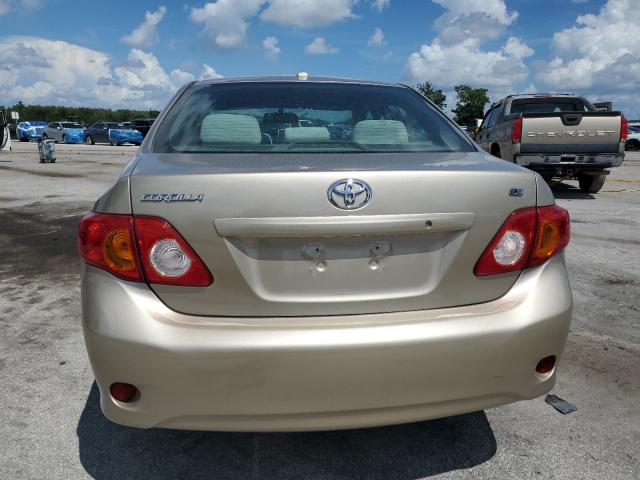 1NXBU40E89Z027836 - 2009 TOYOTA COROLLA BASE 米色 照片 6