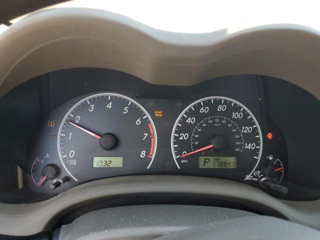 1NXBU40E89Z027836 - 2009 TOYOTA COROLLA BASE 米色 照片 9