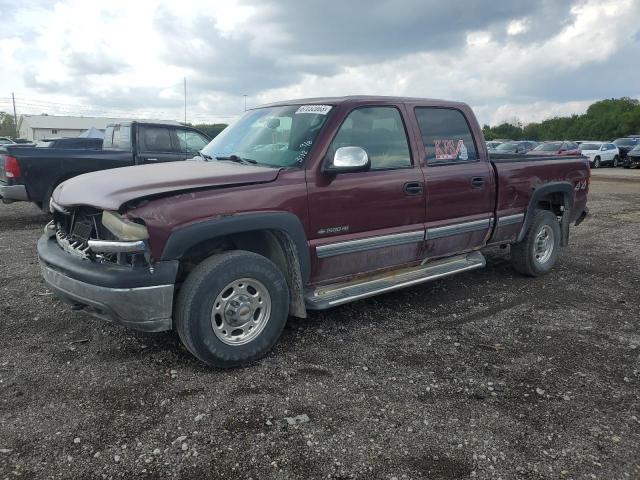 1GCGK13U42F104200 - 2002 CHEVROLET SILVERADO K1500 HEAVY DUTY BURGUNDY photo 1