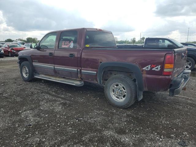 1GCGK13U42F104200 - 2002 CHEVROLET SILVERADO K1500 HEAVY DUTY BURGUNDY photo 2