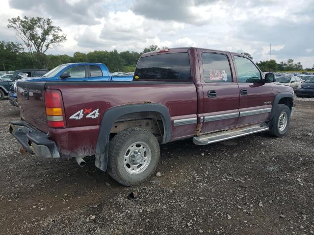 1GCGK13U42F104200 - 2002 CHEVROLET SILVERADO K1500 HEAVY DUTY BURGUNDY photo 3