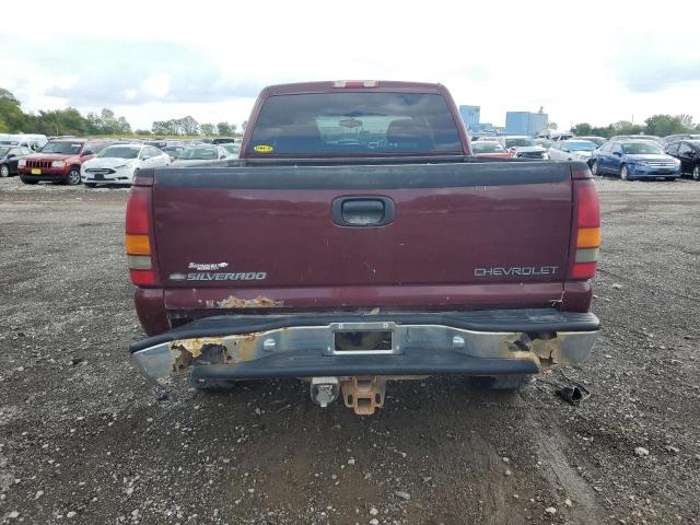 1GCGK13U42F104200 - 2002 CHEVROLET SILVERADO K1500 HEAVY DUTY BURGUNDY photo 6