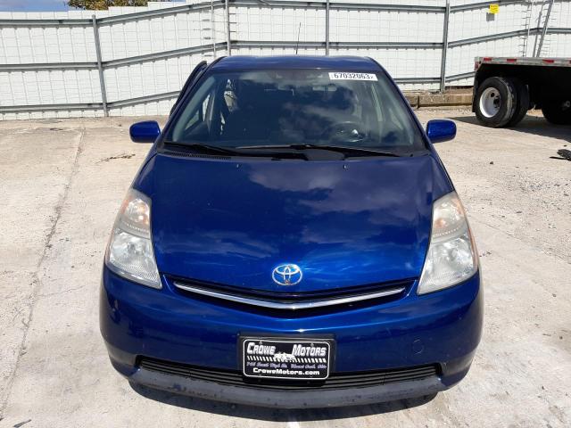 JTDKB20U197837894 - 2009 TOYOTA PRIUS BLUE photo 5