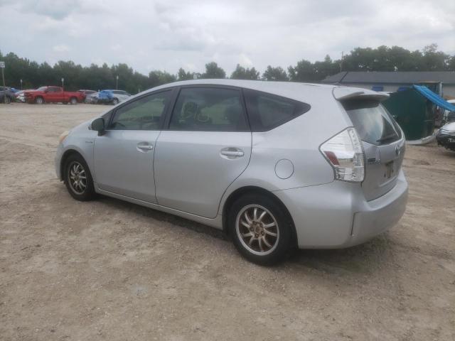 JTDZN3EU9E3316492 - 2014 TOYOTA PRIUS V SILVER photo 2