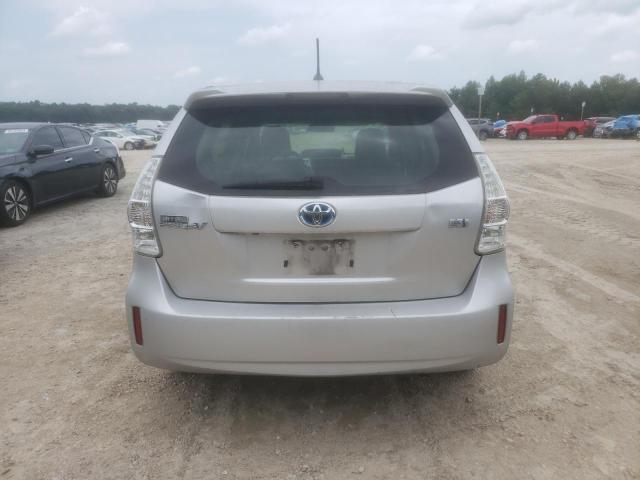 JTDZN3EU9E3316492 - 2014 TOYOTA PRIUS V SILVER photo 6