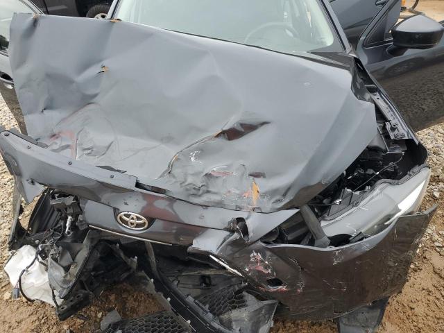 3MYDLBYV1KY516690 - 2019 TOYOTA YARIS L GRAY photo 11