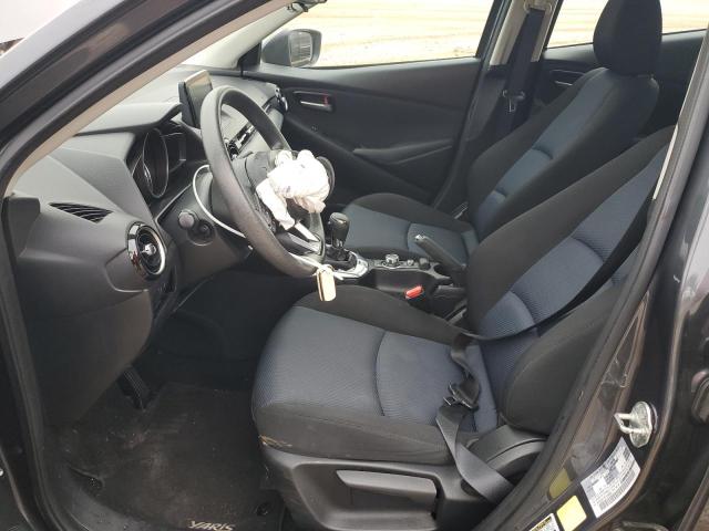 3MYDLBYV1KY516690 - 2019 TOYOTA YARIS L GRAY photo 7