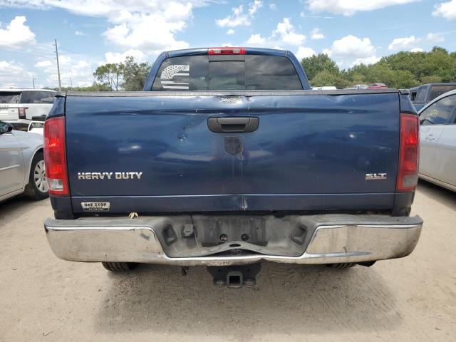 3D7KR28C56G176786 - 2006 DODGE RAM 2500 ST BLUE photo 6