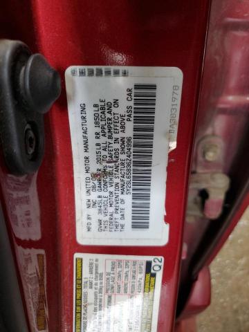 5Y2SL65836Z404996 - 2006 PONTIAC VIBE Qırmızı foto 12