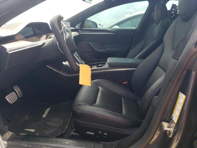 5YJSA1E61MF431043 - 2021 TESLA MODEL S 灰色 照片 7