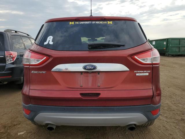 1FMCU0JX5EUD43184 - 2014 FORD ESCAPE TITANIUM MAROON photo 6