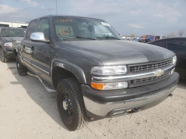 1GCGK13U02F171098 - 2002 CHEVROLET SILVERADO K1500 HEAVY DUTY GRAY photo 1