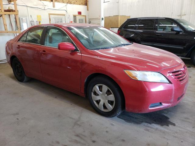 4T1BE46K97U176585 - 2007 TOYOTA CAMRY CE RED photo 4