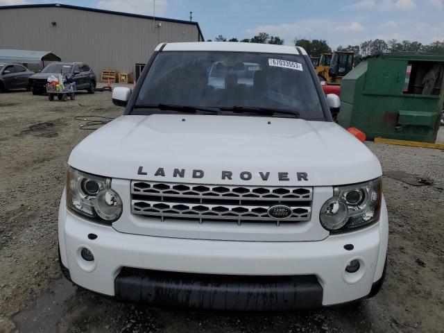 SALAK2D40DA686234 - 2013 LAND ROVER LR4 HSE LUXURY WHITE photo 5