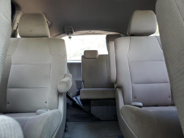 5FNRL5H21DB072771 - 2013 HONDA ODYSSEY LX ნაცრისფერი ფოტო 10