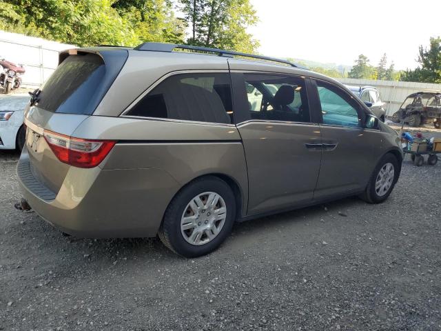 5FNRL5H21DB072771 - 2013 HONDA ODYSSEY LX ნაცრისფერი ფოტო 3