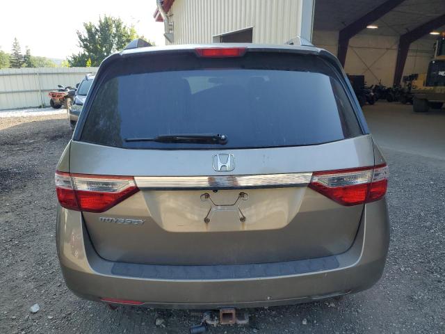 5FNRL5H21DB072771 - 2013 HONDA ODYSSEY LX ნაცრისფერი ფოტო 6