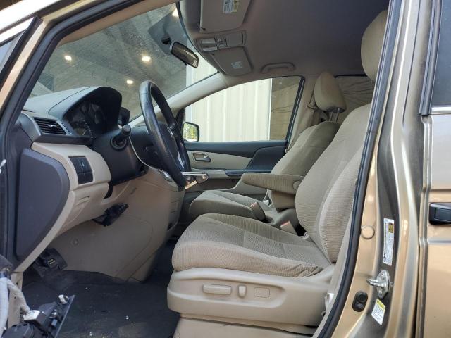 5FNRL5H21DB072771 - 2013 HONDA ODYSSEY LX ნაცრისფერი ფოტო 7