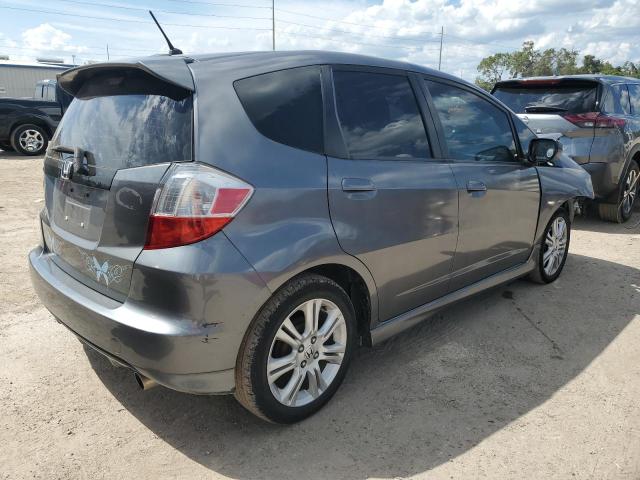 JHMGE8H56BC005007 - 2011 HONDA FIT SPORT GRAY photo 3