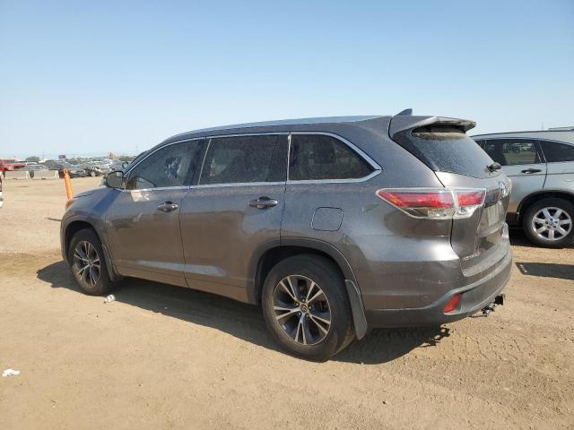 5TDJKRFH6GS263309 - 2016 TOYOTA HIGHLANDER XLE Boz foto 2