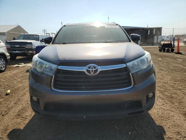 5TDJKRFH6GS263309 - 2016 TOYOTA HIGHLANDER XLE Boz foto 5
