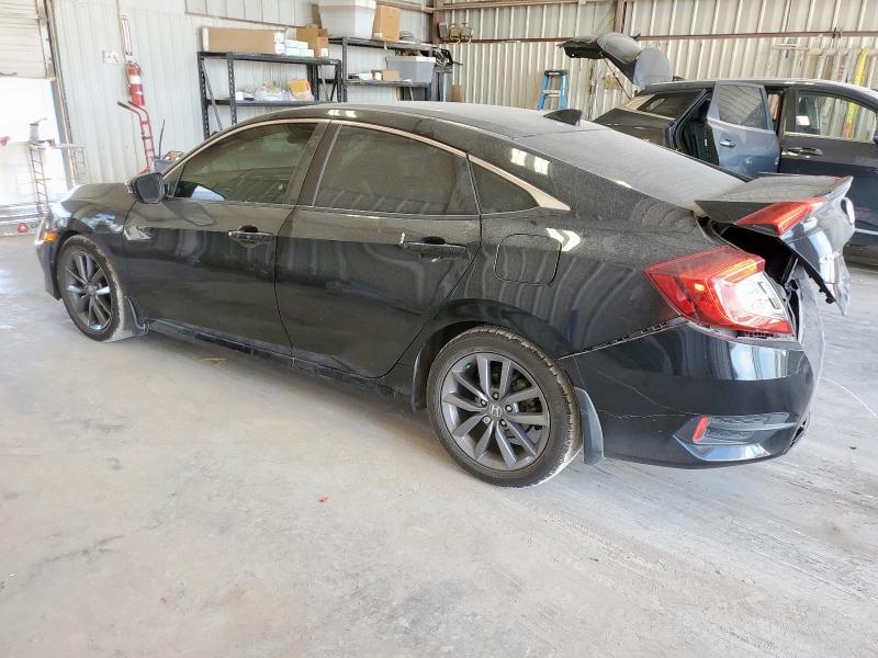 19XFC1F32KE010080 - 2019 HONDA CIVIC EX BLACK photo 2