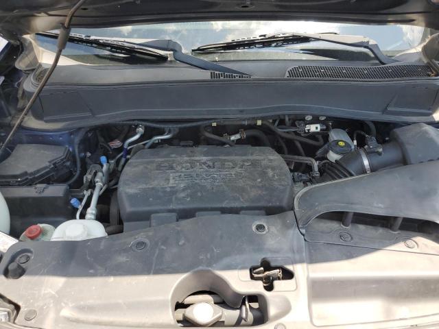 5FNYF4H44EB039635 - 2014 HONDA PILOT EX BLUE photo 12
