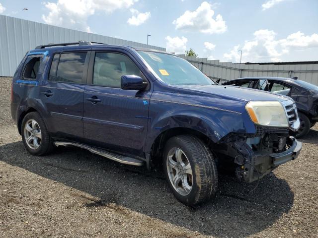 5FNYF4H44EB039635 - 2014 HONDA PILOT EX BLUE photo 4