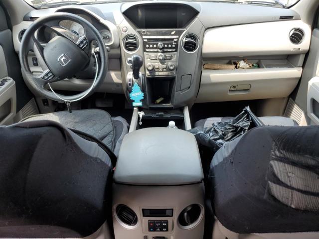 5FNYF4H44EB039635 - 2014 HONDA PILOT EX BLUE photo 8