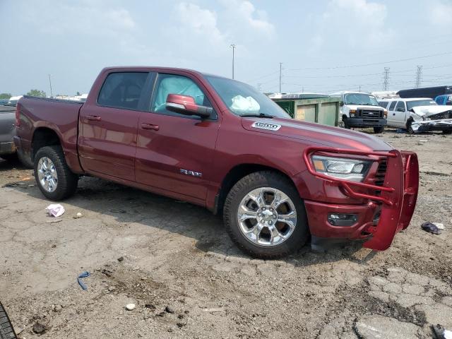 1C6SRFFT0MN726041 - 2021 RAM 1500 BIG HORN/LONE STAR MAROON photo 4