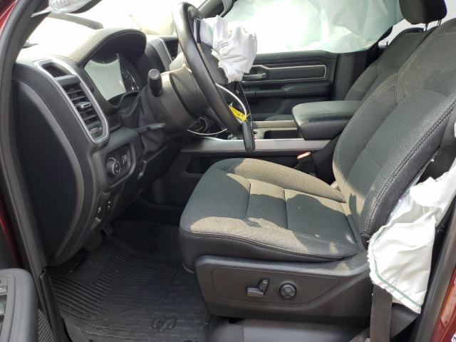 1C6SRFFT0MN726041 - 2021 RAM 1500 BIG HORN/LONE STAR MAROON photo 7