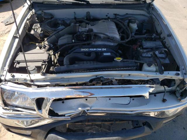 5TEWN72N03Z279659 - 2003 TOYOTA TACOMA XTRACAB SILVER photo 11