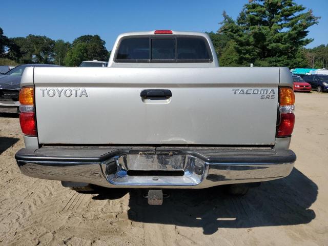 5TEWM72N53Z186395 - 2003 TOYOTA TACOMA XTRACAB SILVER photo 6