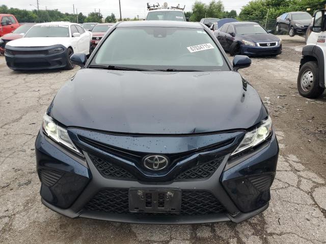 4T1B11HK9KU846345 - 2019 TOYOTA CAMRY L BLUE photo 5