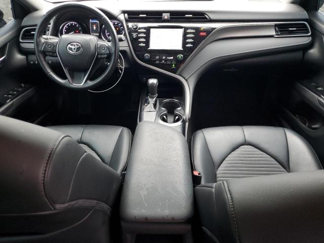 4T1B11HK9KU846345 - 2019 TOYOTA CAMRY L BLUE photo 8