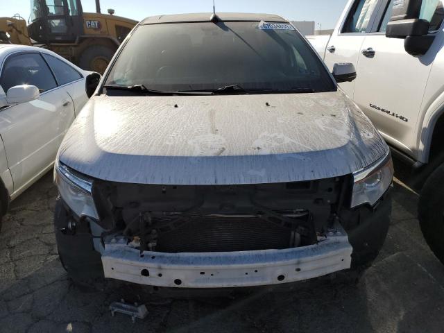 2FMDK3KC8DBA51217 - 2013 FORD EDGE LIMITED WHITE photo 5