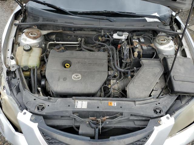 JM1BK32F071732557 - 2007 MAZDA 3 I SILVER photo 11