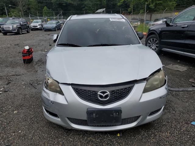 JM1BK32F071732557 - 2007 MAZDA 3 I SILVER photo 5