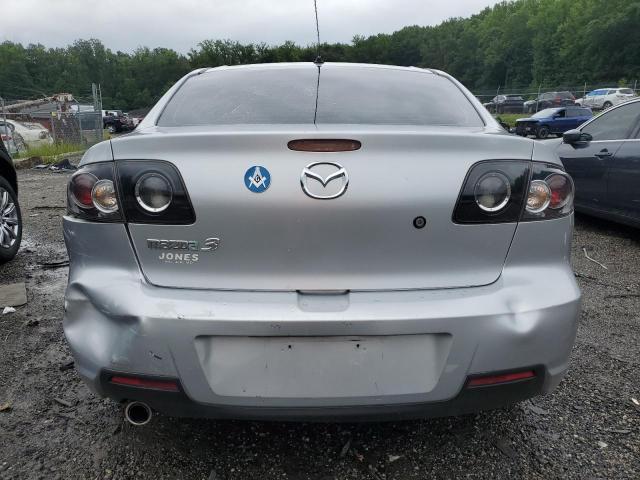 JM1BK32F071732557 - 2007 MAZDA 3 I SILVER photo 6