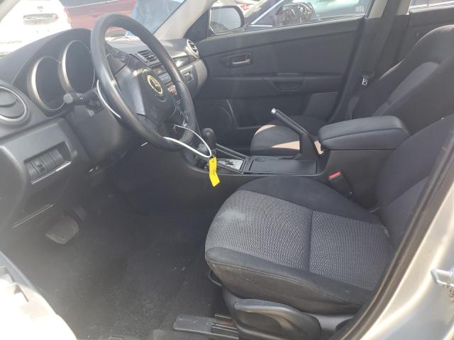 JM1BK32F071732557 - 2007 MAZDA 3 I SILVER photo 7