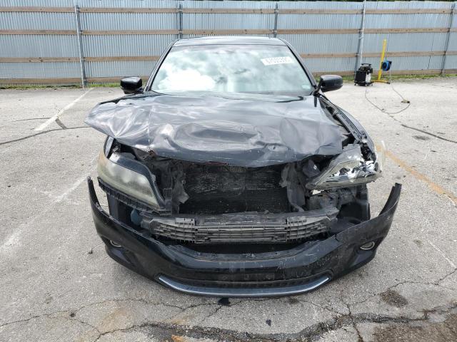 1HGCT2B80DA010693 - 2013 HONDA ACCORD EXL BLACK photo 5