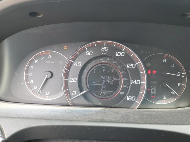 1HGCT2B80DA010693 - 2013 HONDA ACCORD EXL BLACK photo 9