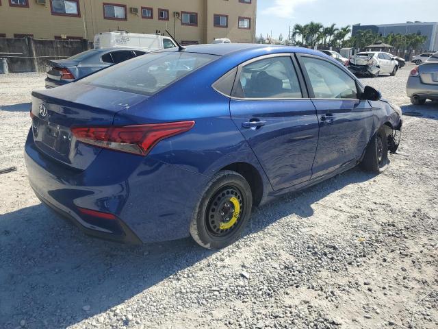 3KPC24A60ME129628 - 2021 HYUNDAI ACCENT SE 蓝色 照片 3