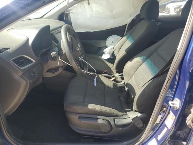 3KPC24A60ME129628 - 2021 HYUNDAI ACCENT SE 蓝色 照片 7