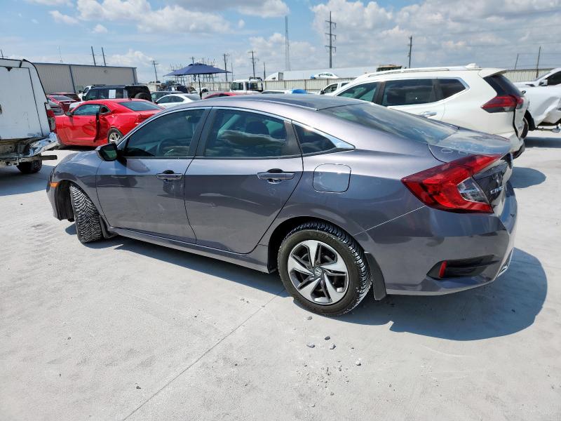 19XFC2F63KE007382 - 2019 HONDA CIVIC LX CHARCOAL photo 2