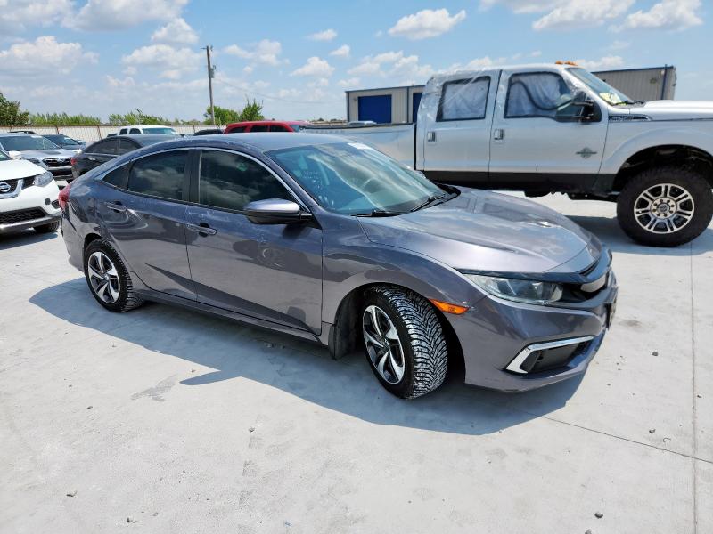 19XFC2F63KE007382 - 2019 HONDA CIVIC LX CHARCOAL photo 4