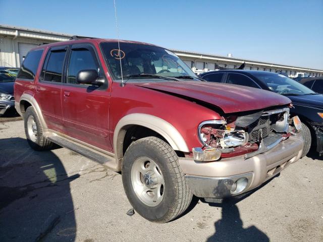 1FMZU74E8YZA35625 - 2000 FORD EXPLORER EDDIE BAUER RED photo 4