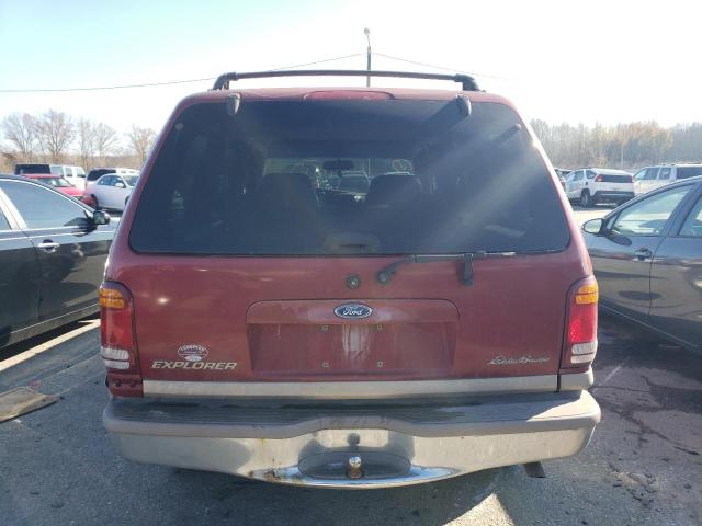 1FMZU74E8YZA35625 - 2000 FORD EXPLORER EDDIE BAUER RED photo 6