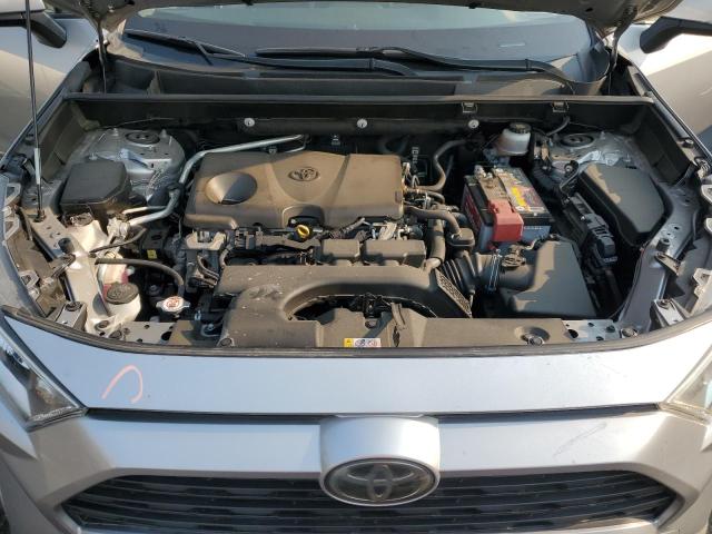 JTMW1RFV2KJ012548 - 2019 TOYOTA RAV4 XLE ვერცხლისფერი ფოტო 12